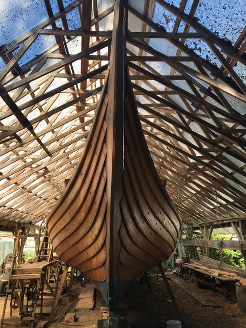 Viking Ship Hull construction